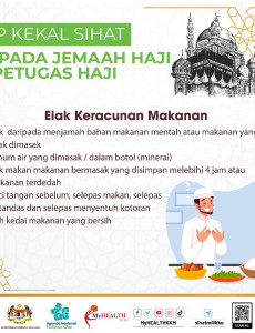 Haji: Elak Keracunan Makanan